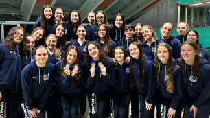 Seregno Nuoto artistico gruppo sincronette gara 2024