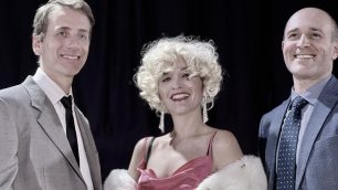 Teatro Nova Milanese "Chi ha suicidato Marilyn" teesto dottor Antonio Colombo