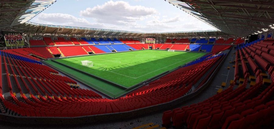 Il futuro stadio Iacovone di Taranto