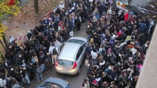 Monza mobilitazione studenti liceo Valentini
