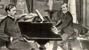 Nova Milanese lo sgabello di Giuseppe Verdi