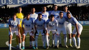 Nella foto La formazione della Folgore Caratese che ha affrontato la Casatese Merate 