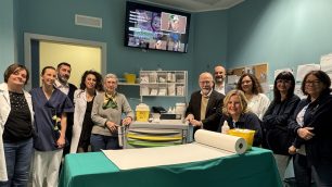 Fondazione IRCCS San Gerardo dei Tintori Monza ecografo portatile di ultima generazione per prelievi venosi ecoguidati su piccoli utenti