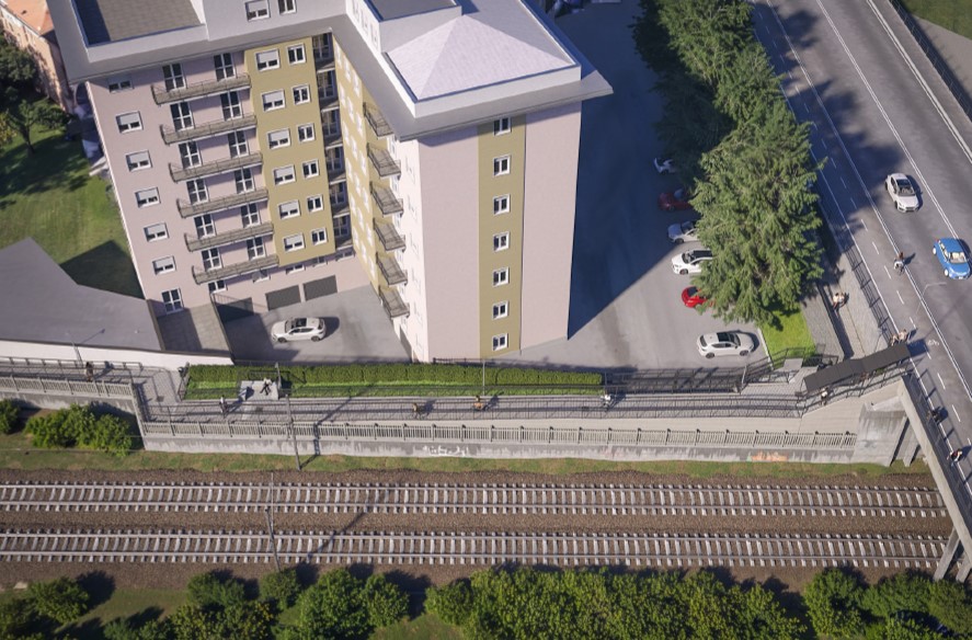Il progetto per la passerella di via Aquileia a Monza
