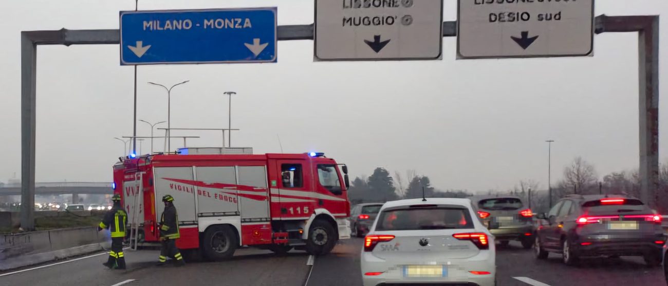 Statale 36 incidente Lissone 6 gennaio 25