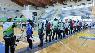 Tiro arco Arcieri brianzoli sulla linea di Tiro a Voghera 2025