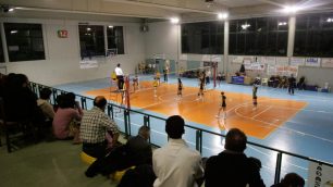Monza palestra scuola Manzoni