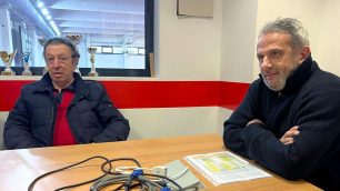 Ambrogio Gervasoni con Marco Centemero della Pallavolo Concorezzo