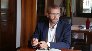 Walter Palvarini, segretario Cgil