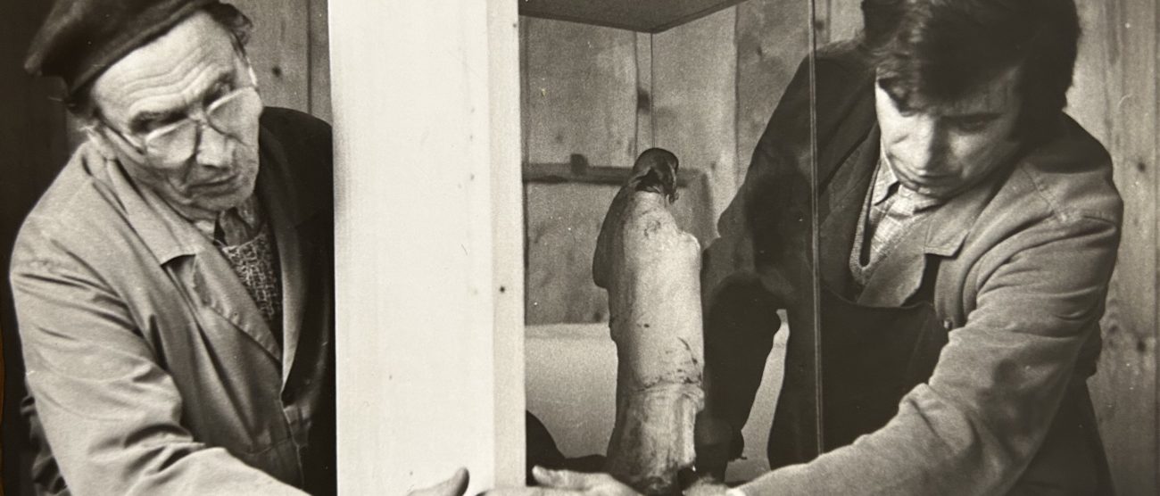 Alfonso Cortesi e Luigi, il suo aiutante