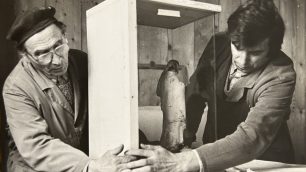 Alfonso Cortesi e Luigi, il suo aiutante
