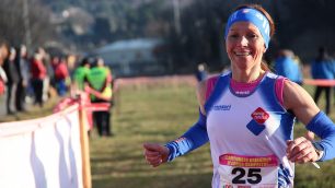 Giovanna Terraneo dei Marciacaratesi alla gara del cross
