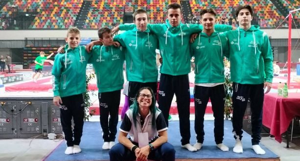 Ginnastica Casati Arcore serie B 2025 con il tecnico Valentina Boi