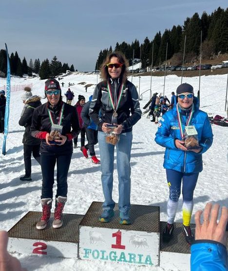 Seregno sci di fondo Calissoni Laura prima nei Camp. italiani 2025