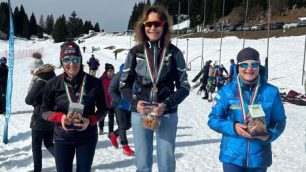 Seregno sci di fondo Calissoni Laura prima nei Camp. italiani 2025