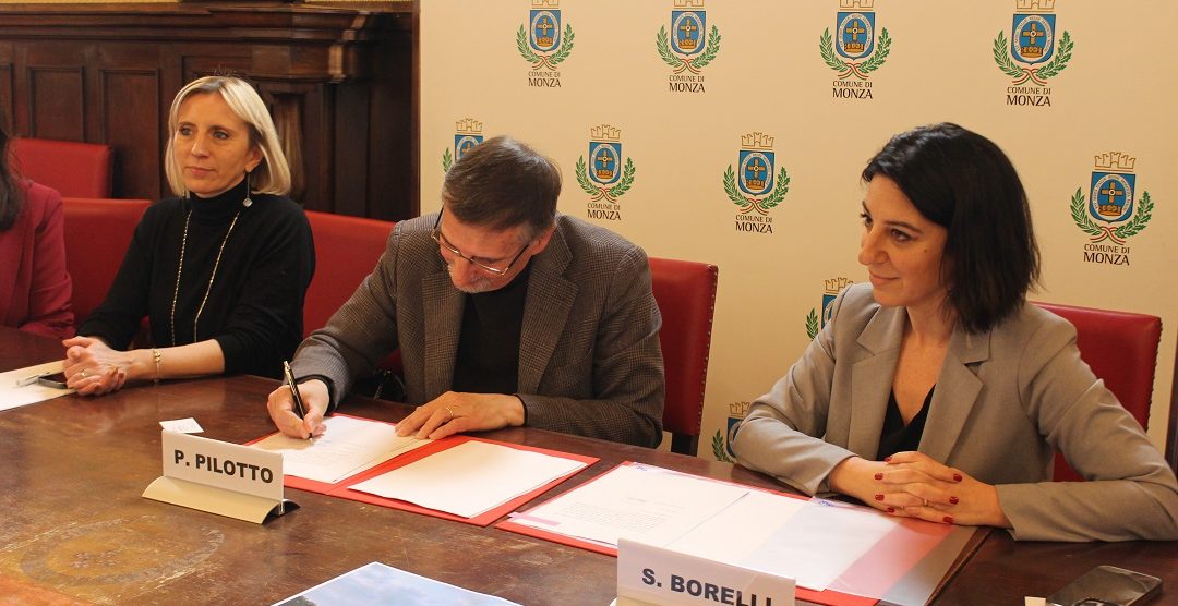 Monza fermata treni Besanino stazione Monza Est assessore regionale Terzi sindaco Pilotto Borelli Rfi