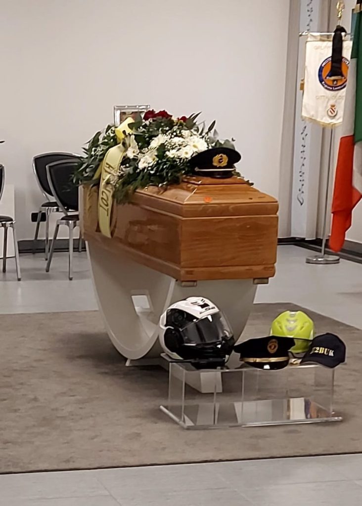 Morte Lorenzo Rovagnati camera ardente pilota Flavio Massa Limbiate