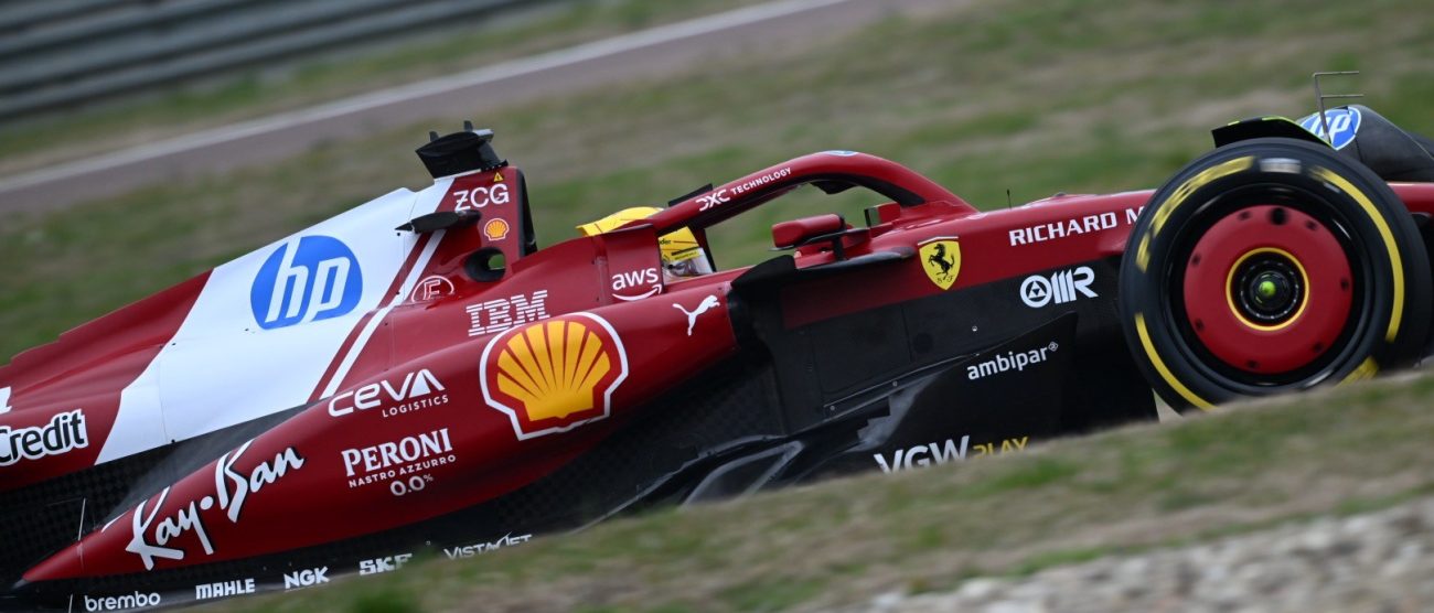 F1 Ferrari SF25 Lewis Hamilton in pista a Fiorano - foto Fabio Vegetti/ilCittadinoMb
