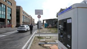 Monza parcheggi area piazza Cambiaghi