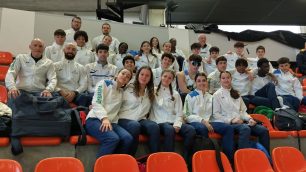 Atletica Leggera Viganò Edi 2a fila in alto è la terza da sinistra Selez.Lombardia FIDAL - foto Fidal