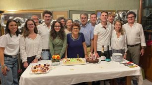 La festa per i 90 anni di Teresina Mariani sala nel 2023