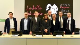 La presentazione della serata allo Sporting di Monza sui falsi Modigliani