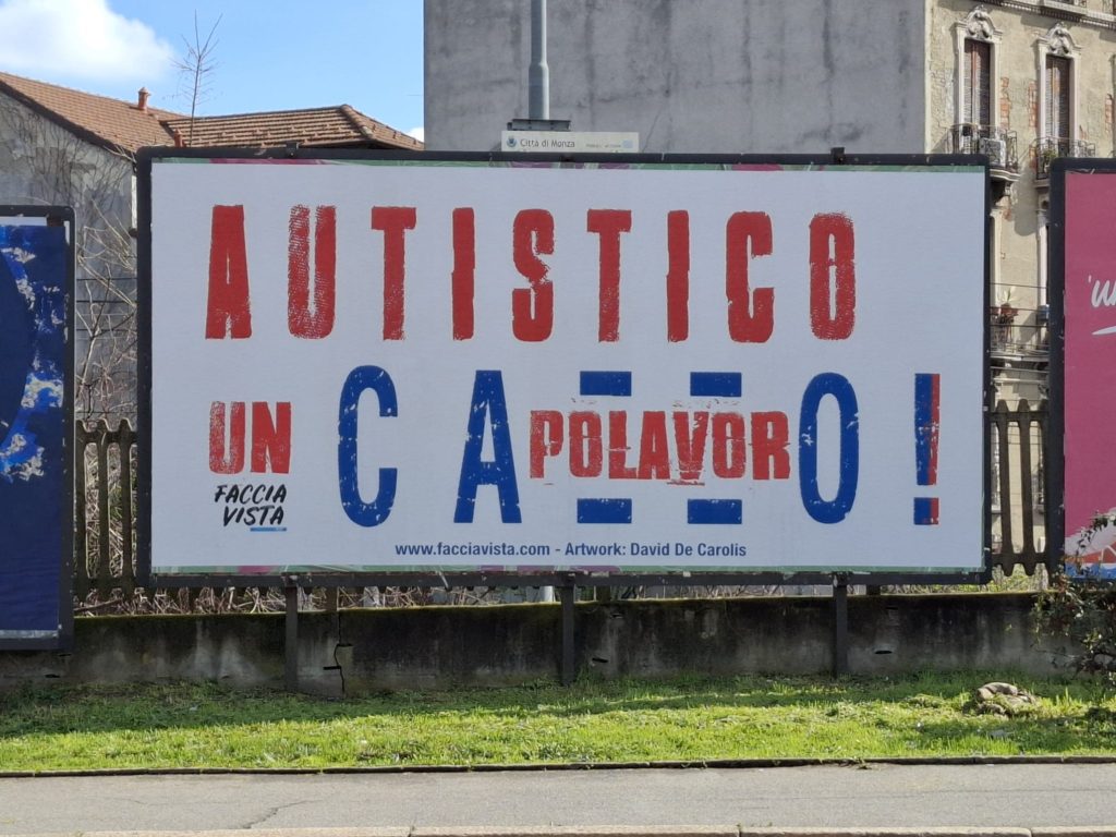 Facciavista campagna Autistico Monza