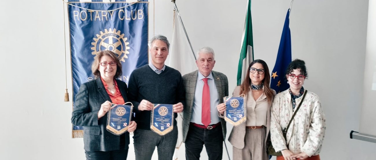 I rappresentanti dei Rotary e di Asst Brianza