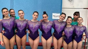 Ginnastica Casati Arcore Le due squadre di LE3 Base 2025