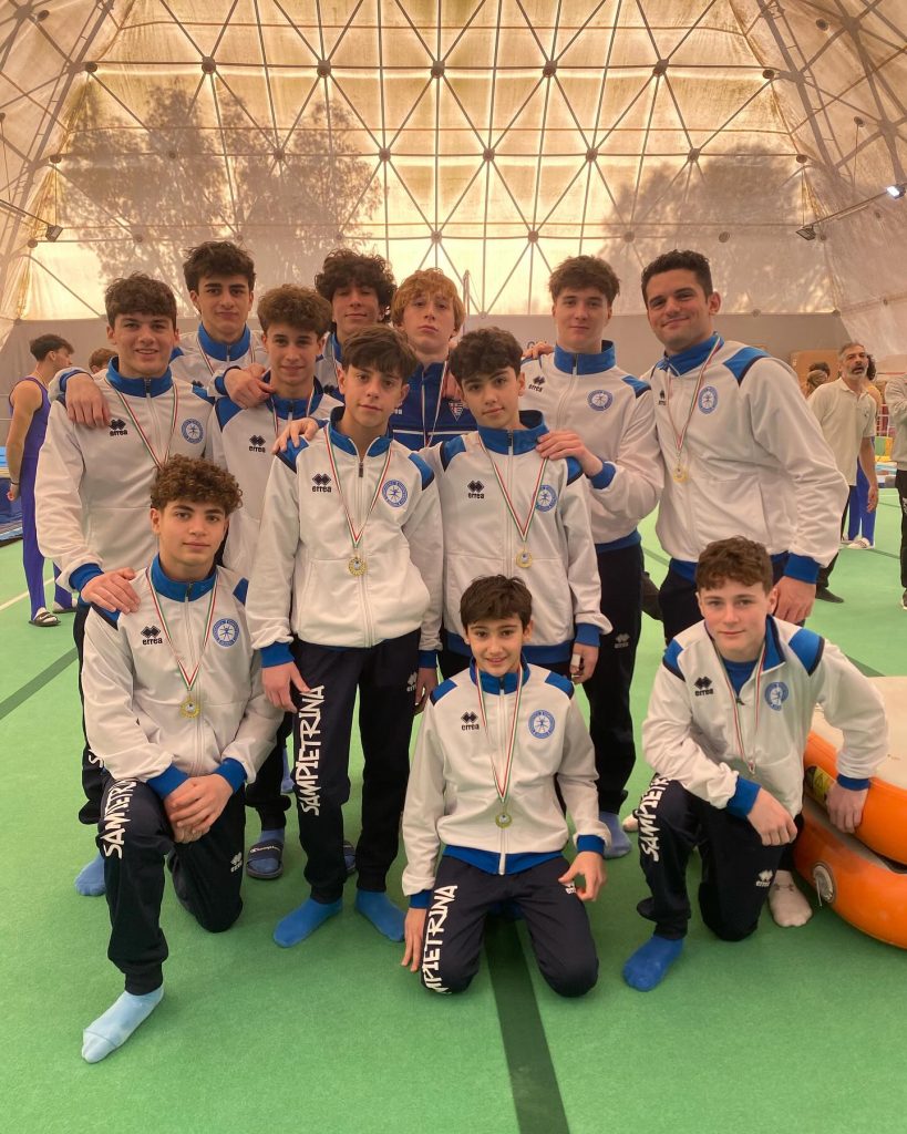 Ginnastica Sampietrina gruppo atleti Camp. Serie C 2025
