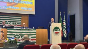 Congresso Fnp Cisl MB l'intervento del segretario Civillini