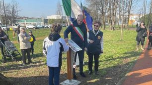 Meda inaugurazione percorso botanico