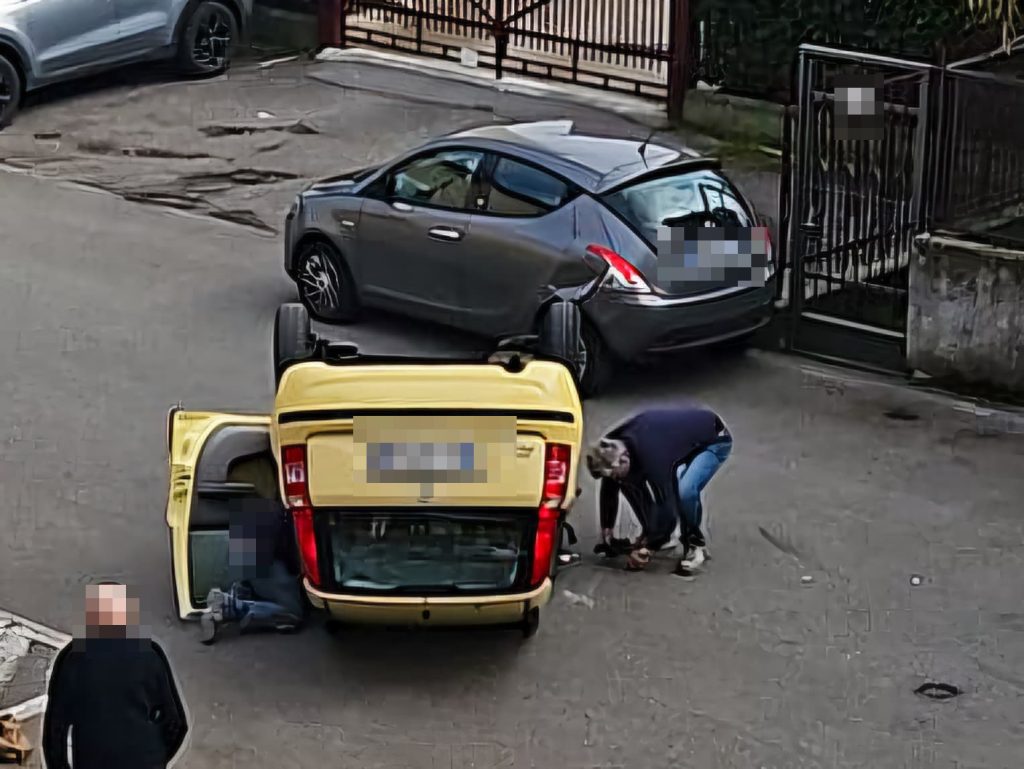 Incidente Birone Giussano auto
