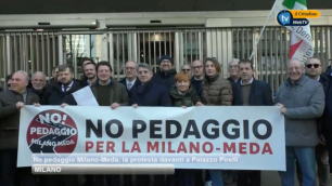 Milano Meda no pedaggio gruppo