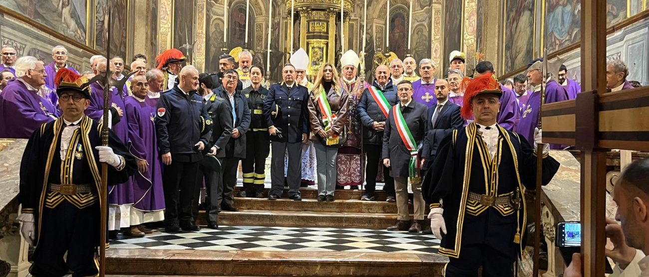 Monza Giubileo 9 marzo coordinamento forze ordine