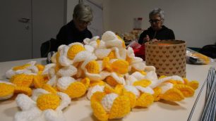 Monza margherite all'uncinetto