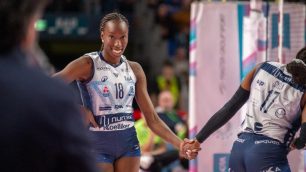 Pallavolo Numia quarti ritorno Egonu - foto Consorzio Vero Volley