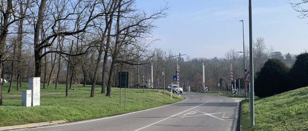 Pedemontana Biassono passaggio a livello Besanino S7