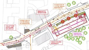 Il progetto per la vasca volano di Roncello