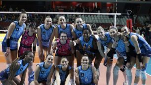 Vero Volley Champions League quarti ritorno gruppo - foto Consorzio Vero Volley