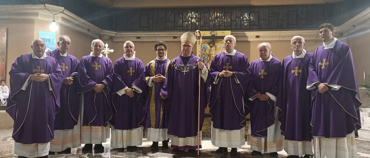 La prima messa del nuovo arcivescovo monsignor Torriani a San Biagio di Monza