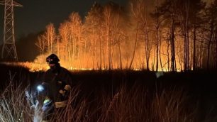Incendio al Parco delle Groane