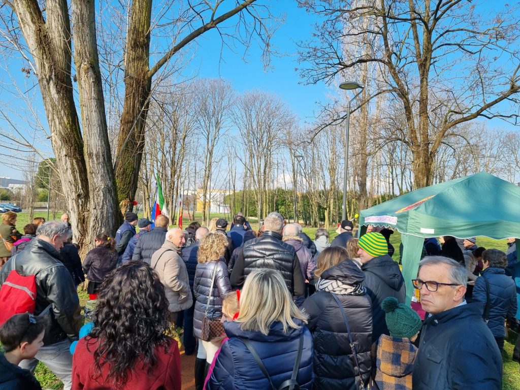 Meda inaugurazione percorso botanico