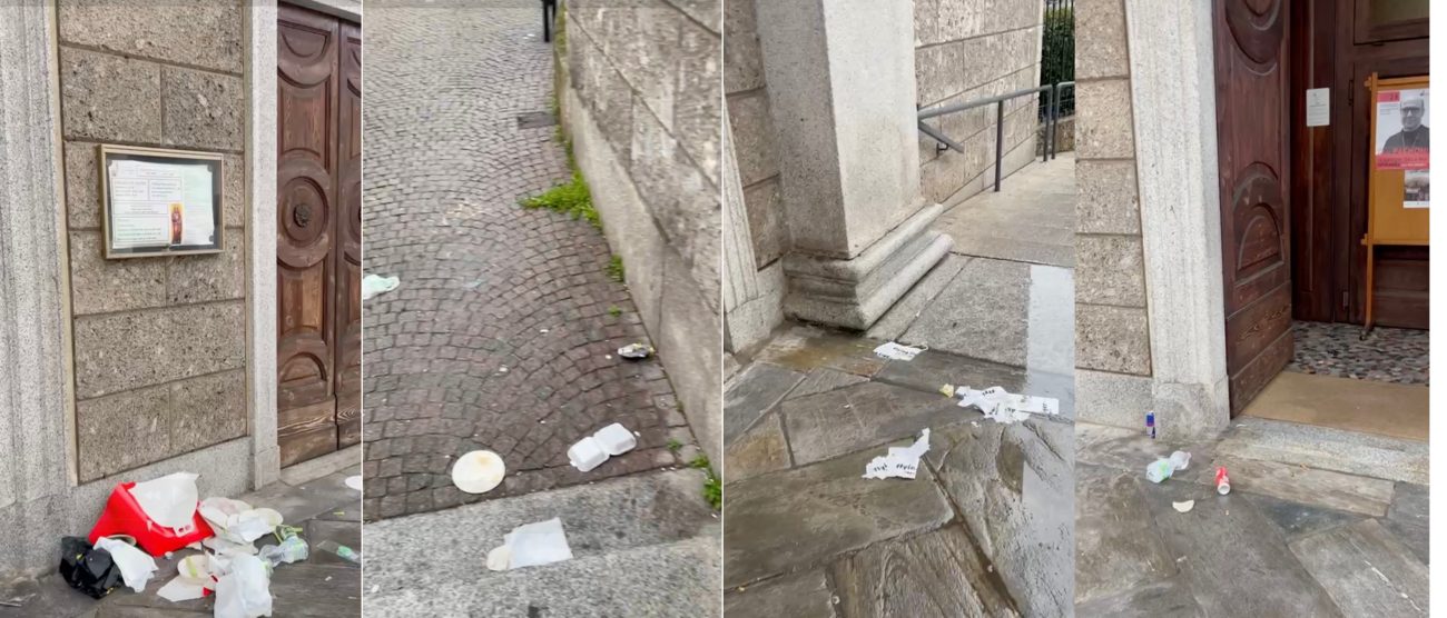 Alcune immagini del video del parroco di San Gerardo