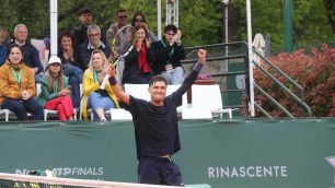 Tennis Atp Atkinsons Monza Open 25 finale torneo singolare vincitore Raphael Collignon su Vitaliy Sachko - foto Radaelli