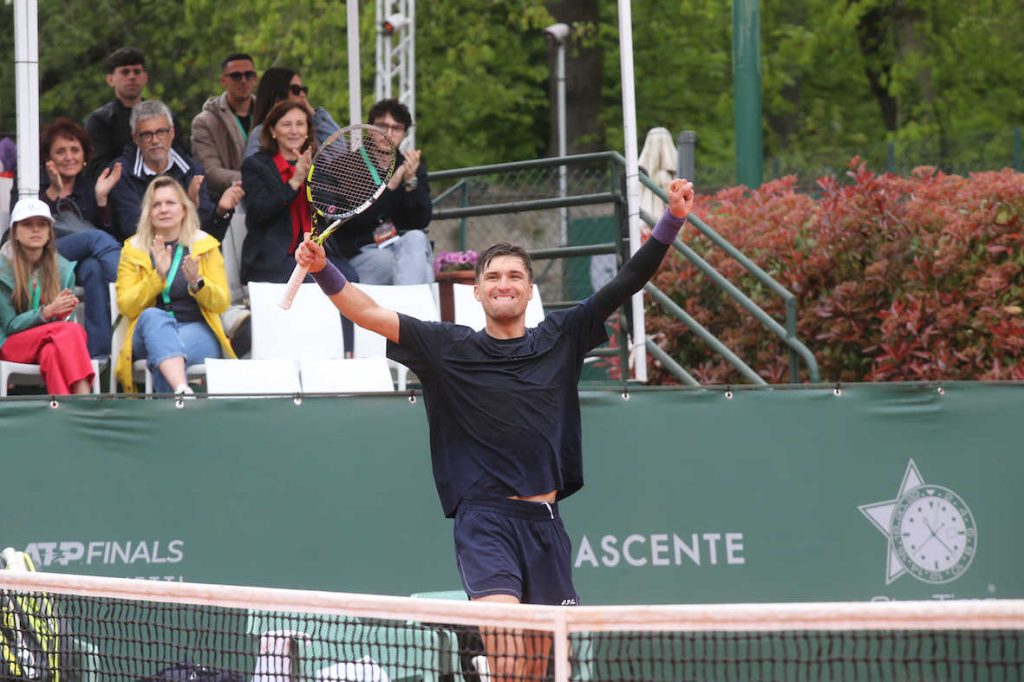 Tennis Atp Atkinsons Monza Open 25 finale torneo singolare vincitore Raphael Collignon su Vitaliy Sachko - foto Radaelli