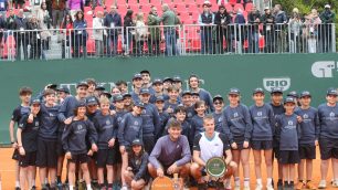Tennis Atp Atkinsons Monza Open 25 finale torneo singolare vincitore Raphael Collignon su Vitaliy Sachko - foto Radaelli