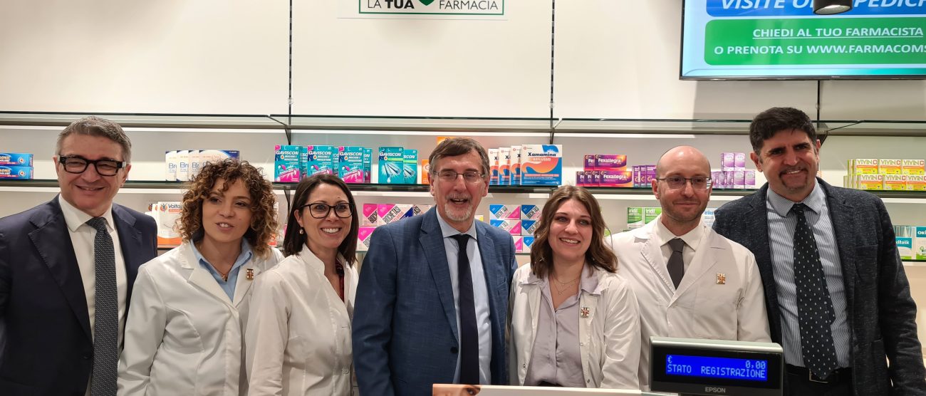 Monza inaugurazione Farmacon farmacia 11 via Marsala