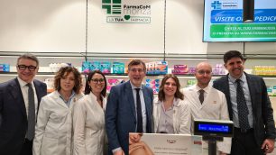 Monza inaugurazione Farmacon farmacia 11 via Marsala