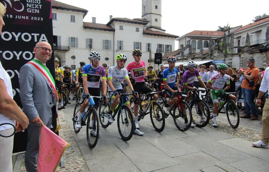 Cesano Maderno la partenza del giro Next Gen 2023